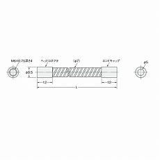 【E39-F32D5-0.5M】保護スパイラルチューブ