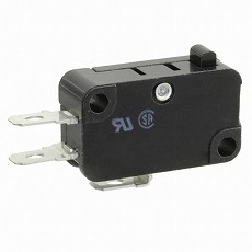 【V-10-1A4-T】[受注生産品]小形基本スイッチ ピン押ボタン形 1c はんだづけ端子 AC250V 10A 0.98N 耐熱形