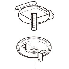 【DK1-6】照明器具取付金具