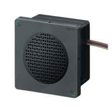 【XVSA9MBN】コーンスピーカー型電子音警報器(DIN96 ダークグレイ)