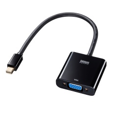 【AD-MDPV02】Mini DisplayPort-VGA変換アダプタ