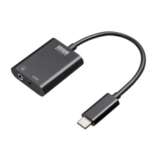 【MM-ADUSBTC3】Type-Cオーディオ変換アダプタ(USB PD対応)