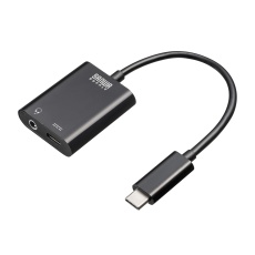 【MM-ADUSBTC3】Type-Cオーディオ変換アダプタ（USB PD対応）