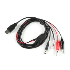 【DD-21211】SparkFun Hydra電源ケーブル(6フィート、ブラック)