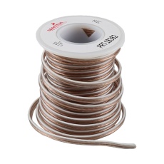 【PRT-18382】Hook-up Wire 2-Conductor - Clear