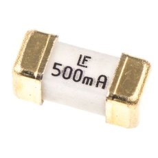 【0451.500MRL】Littelfuse チップヒューズ 500mA、125V ac/dc 0451.500MRL