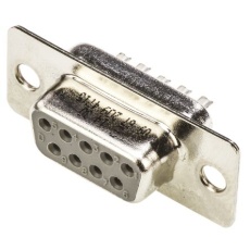 【09672094715】HARTING D-subコネクタ、9極、メス、パネルマウント、09672094715