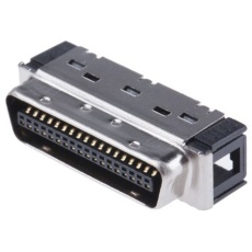 【10136-6000EL】D-Subコネクタ、36極、オス、ケーブルマウント