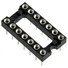 【110-87-314-41-001101】Preci-Dip DILソケット 2.54mm ピッチ 14 ピン