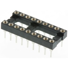 【110-87-318-41-001101】DILソケット 2.54mm ピッチ 18 ピン