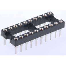 【110-87-320-41-001101】DILソケット 2.54mm ピッチ 20 ピン