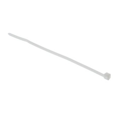 【111-01919-T18R-PA66-NA】結束バンド 100mm x 2.5 mm ナチュラル ナイロン 66 111-01919 T18R-PA66-NA