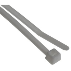 【111-91819-T18R-PA66V0-WH】結束バンド 100mm x 2.5 mm 白 ナイロン 66 111-91819 T18R-PA66V0-WH