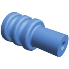 【1394133-1】コネクタシール 自動車 青 シールプラグ