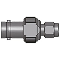 【150-8510】同軸変換アダプタ BNC-SMA ジャック-プラグ 150-8510
