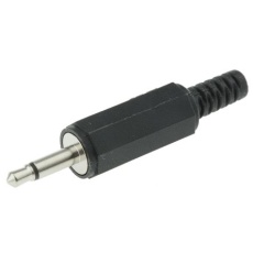 【1532-06】Lumberg フォーンコネクタ 3.5 mm ケーブルマウント モノ モノ