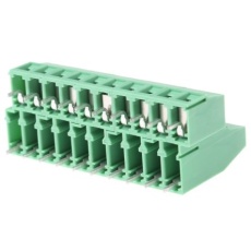 【1725038】基板用端子台 MKKDS 1.5/ 2-5.08シリーズ 5.08mmピッチ 2列 4極 緑