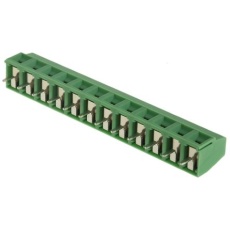 【1729225】基板用端子台 MKDSN 1.5/12-5.08シリーズ 5.08mmピッチ 1列 12極 緑