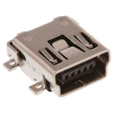 【1734035-2】USBコネクタ B タイプ メス 表面実装 1734035-2