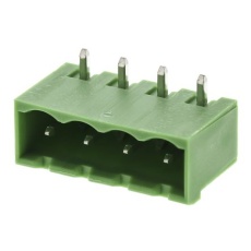 【1757268】基板接続用ピンヘッダ(4極 ピッチ:5.08mm 1列)