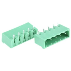【1757271】基板接続用ピンヘッダ(5極 ピッチ：5.08mm 1列)