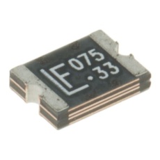 【1812L075/33DR】Littelfuse リセッタブルヒューズ 1.5A 33V dc 0.75A 1812