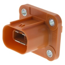 【2103124-1】EV コネクタ、1列、2極、250A、1000V、メス、オレンジ 2103124-1
