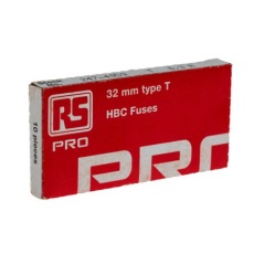 【247-4059】RS PRO 管ヒューズ 6.3A 6.3 x 32mm 500V ac (タイムラグ)