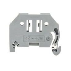 【249-116】DINレール取付用端子アクセサリ エンドストップ 249シリーズ