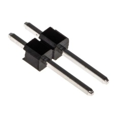 【251-8086】ピンヘッダ(2極 ピッチ：2.54mm 1列)