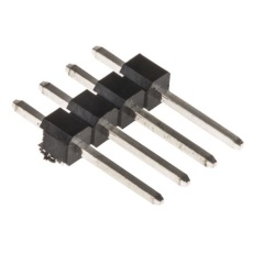【251-8115】ピンヘッダ(4極 ピッチ：2.54mm 1列)