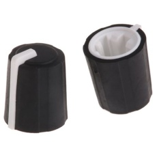 【3/03/DR110-006/237/224】ノブ 6mm 直径:11.5mm D字型