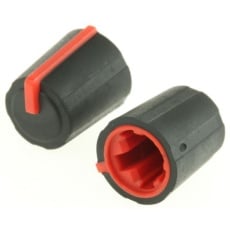 【3/03/DR110-006/237/230】ノブ 6mm 直径:11.5mm D字型