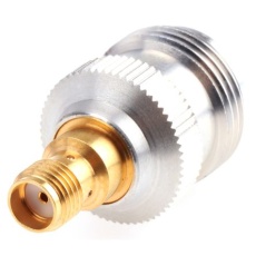 【31-N-SMA-50-1/1---UE】同軸変換アダプタ N型-SMA ジャック-ジャック 31_N-SMA-50-1/1--_UE