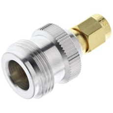 【33-SMA-N-50-1/1---UE】同軸変換アダプタ SMA-N型 プラグ-ジャック 33_SMA-N-50-1/1--_UE