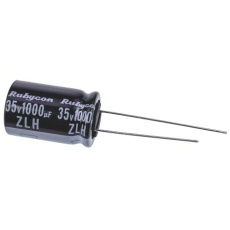 【35ZLH1000MEFC12.5X20】リード線形アルミニウム電解コンデンサ(1000μF/35V)