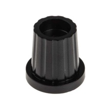 【465-9397】ノブ 6.35mm 直径：15.7mm ねじ固定