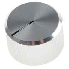 【465-9842】ノブ 6.4mm 直径:20mm 丸型