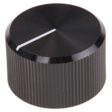 【465-9858】ノブ 6.4mm 直径:20mm 丸型