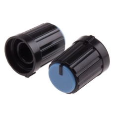 【467-5939】ノブ 6mm 直径：13.3mm 丸型