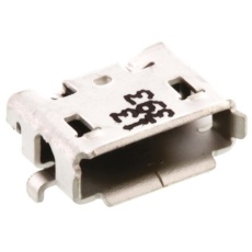 【47589-0001】Molex USBコネクタ Micro AB タイプ、メス 表面実装 47589-0001