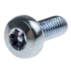 【482-8357】いたずら防止ねじ M5 x 12mm なべ形 鉄