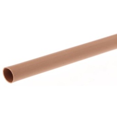 【483-4251】熱収縮チューブ 収縮前 4.8mm 収縮後 2.4mm 茶