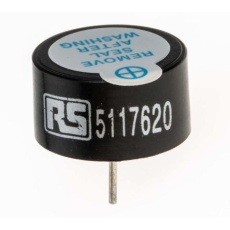 【511-7620】RS PRO 圧電ブザー 80dB スルーホール
