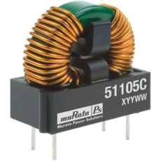 【51504C】リードインダクタ 500μH 4.1A ラジアル