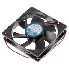 【541-5110】軸流ファン 電源電圧：12 V dc DC 120 x 120 x 25mm