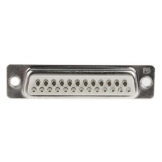 【544-3806】D-subコネクタ 25極 オス パネルマウント