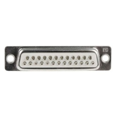 【544-3828】D-subコネクタ 25極 メス パネルマウント
