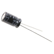 【6.3ZLH470MEFC6.3X11】リード線形アルミニウム電解コンデンサ(470μF/6.3V)