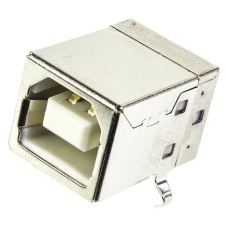 【61400416121】USBコネクタ B タイプ メス PCBマウント 61400416121